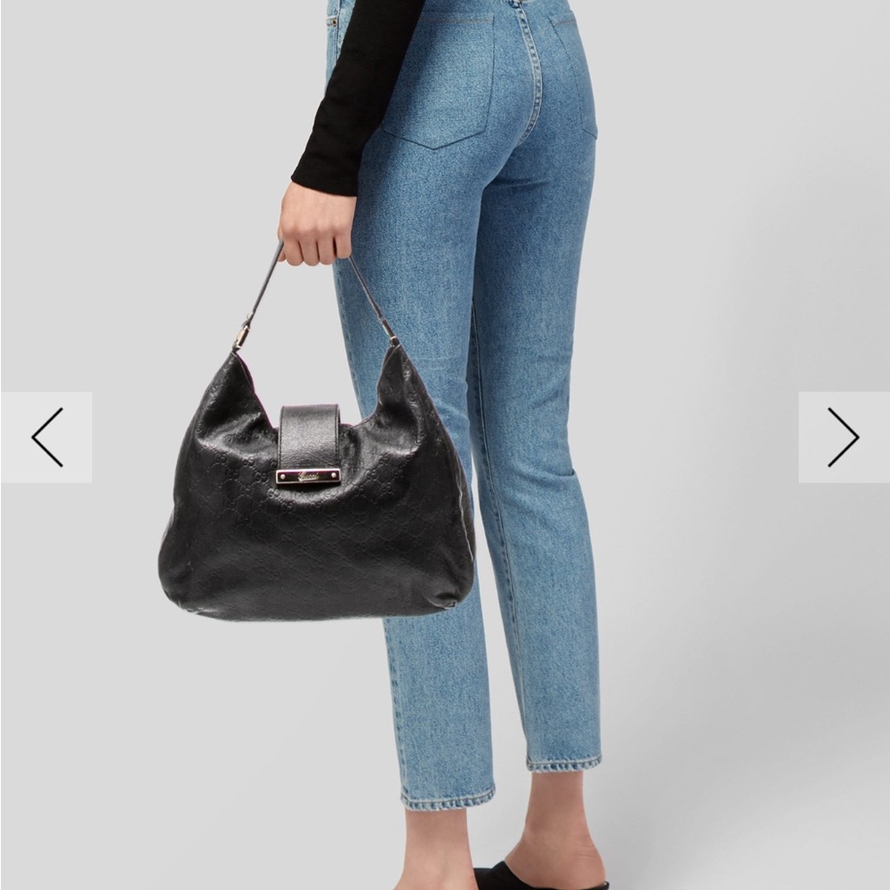Gucci Guccissima  Black Hobo - Picture 6 of 16